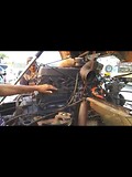 Change engine UNIMOG U1300L Namibia