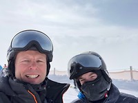 op de piste