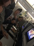 In the plane
