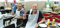 met stokjes