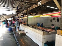 De naastgelegen vismarkt