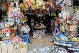 winkeltje bij markt