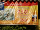 wat een reklame voor je/ons hotel