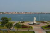 uitzicht vanaf balkon