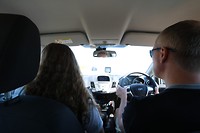 In 'onze' Ford Fiesta