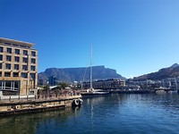 Table mountain vanuit Waterfront