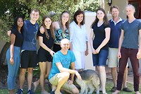 Afscheid van de familie