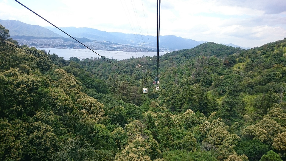 Mount Misen - kabelkarretje