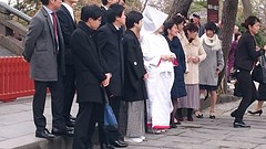 Traditionele Japanse huwelijkskledij