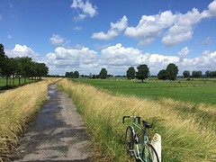 Langs de Maas richting Cuijk