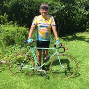 Mijn nieuwe retro Marco Pantani shirt