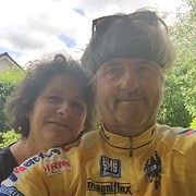 Met Ninette vrouw van de renner