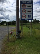 Grens Frankrijk bereikt