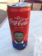 Spelers Frans elftal op coca cola