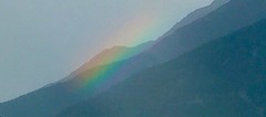 Regenboog boven Brig Stad