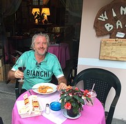 Is dat weer even genieten Leuke Italianen gesproken moest daarna alleen nog 3 km klimmen naar B&B!