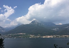 Lago di Como je blijft foto's schieten