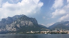 Uitzicht op Lecco
