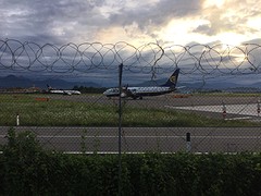 S morgens vroeg voor terugreis Bergamo