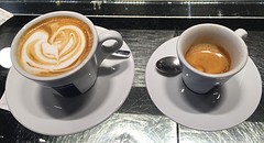 Nog even genieten vd goede koffie☕️☕️