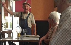 Amusement in de bar van het hotel