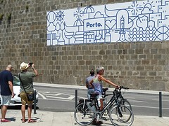 Op de fiets in Porto
