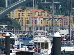 Vanuit de jachthaven in Porto