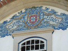 Prachtige uitvoering van de Portugese spoorwegen