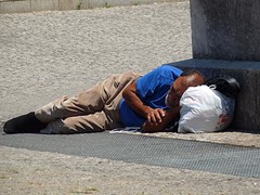 Zwerver in Porto