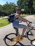 Fietsen door het East Coast park