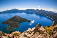 Zo zou het Crater Lake eruit moeten zien...