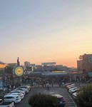 De toeristische Fisherman's Wharf...