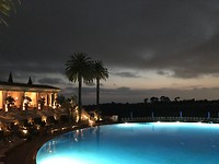 Coliseum pool restaurant, waar we 's avonds gaan eten