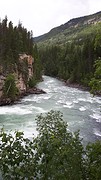 Athabasca waterfalls