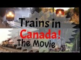 Trains in Canada. Youtube film voor Johan. Not mine!