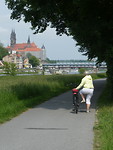Meissen Elbe Radweg