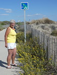 Palavas strandweg