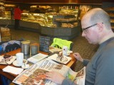 Limburgse vlaai bij de koffie