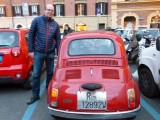 De allemooisten, met Romeinse nummerplaat