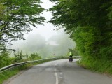 Wolken op de afdaling naar Amasra