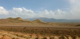 Landschap vlak voor Sarab