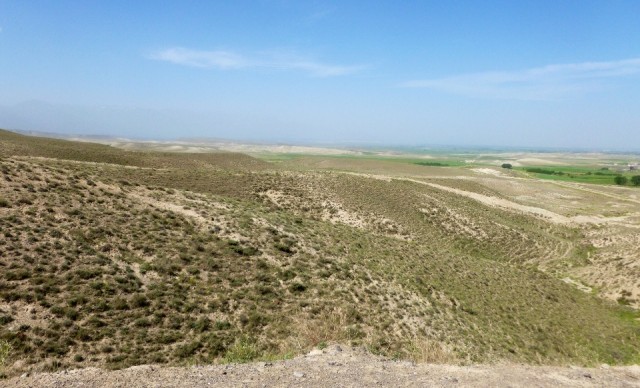 Rustgevend landschap