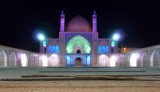Masjed-e Agha Bozorg by night