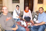 Thee met Marjan en Mehdi