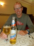 Eric's eerste biertje sinds 6 weken