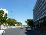 Straatbeeld Tashkent