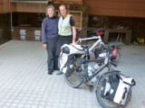 Met Eileen van Asian Development Bank (voor haar ook fanatiek fietsende oom)