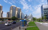 Business district Almaty