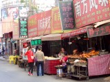 Tussen straatje in Lanzhou