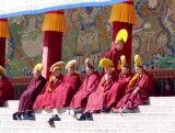 De 'Yellow hat' Gelugpa orde